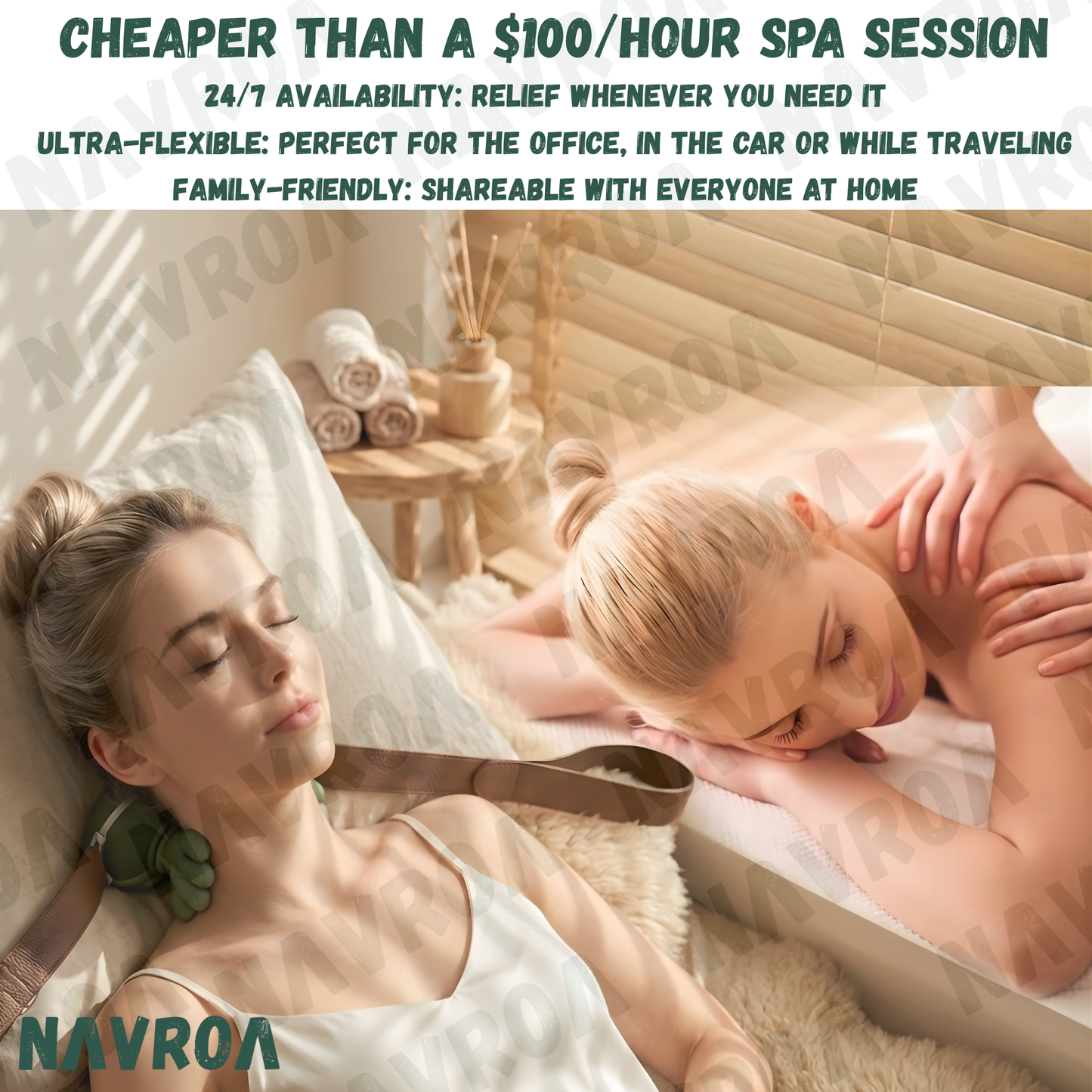 NAVROA PRO Massager with Heat Therapy